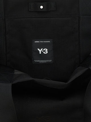 Black Polyamide Tote Bag