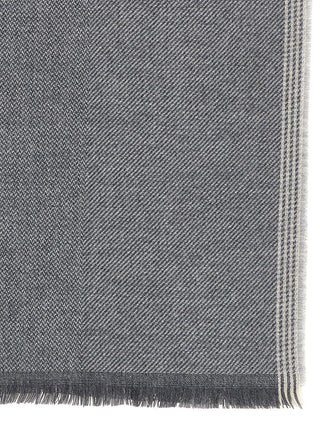Gray Wool Scarf