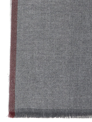 Gray Wool Scarf