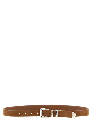 Brown Calfskin Regular Belt