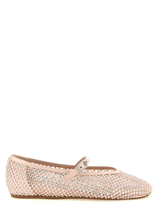 Multicolor Polyamide Ballet Flats