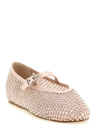 Multicolor Polyamide Ballet Flats