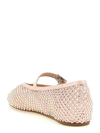 Multicolor Polyamide Ballet Flats