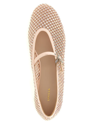 Multicolor Polyamide Ballet Flats