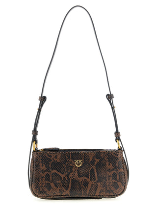 Brown Calfskin Crossbody Bag