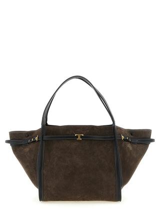 Brown Calfskin Tote Bag