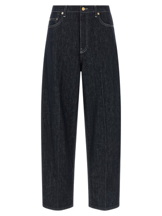 Blue Cotton Jeans Denim
