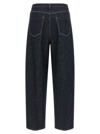 Blue Cotton Jeans Denim