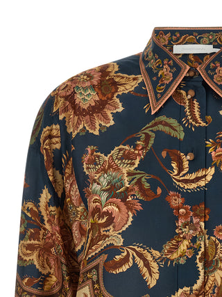 Multicolor Silk Blouse