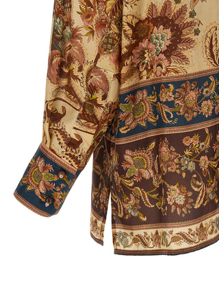 Multicolor Silk Blouse