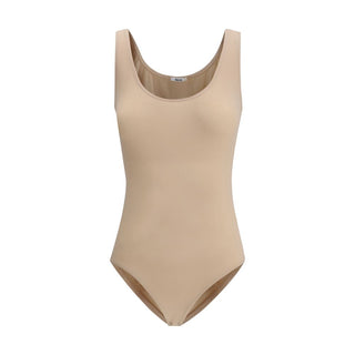 Beige Polyamide Bodysuit