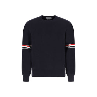 Blue Cotton Sweatshirt