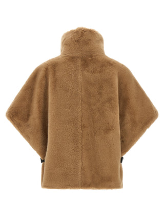 Beige Polyester Coat