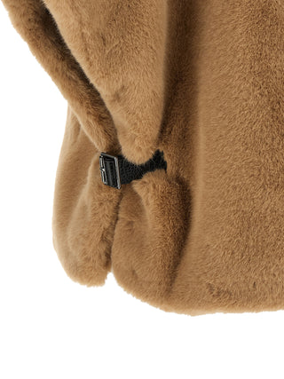 Beige Polyester Coat