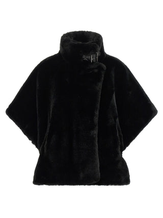Black Polyester Coat