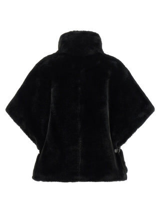 Black Polyester Coat