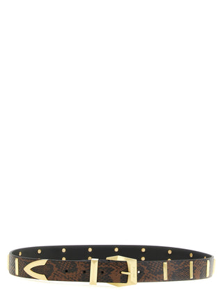 Gray Calfskin Regular Belt