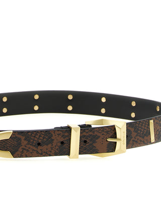 Gray Calfskin Regular Belt