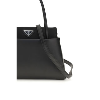 Black Calf Leather Bos Taurus Handbag