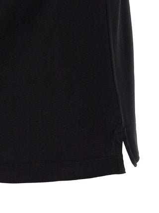 Polo de algodón negro