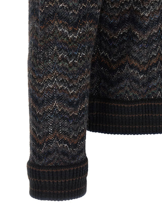 Multicolor Cashmere Cardigan