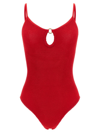 Multicolor Polyamide One-Piece Swimsuit