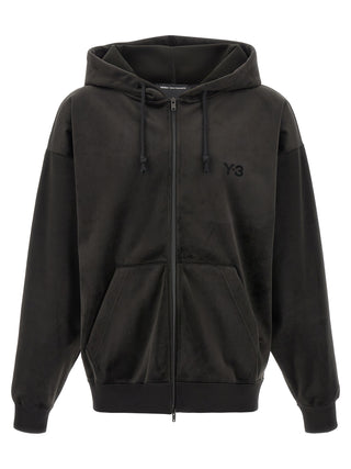 Black Recycled Polyester Sweatshirt
