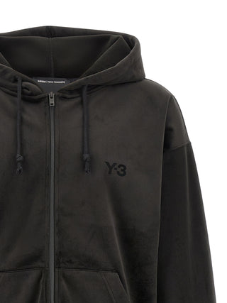 Black Recycled Polyester Sweatshirt