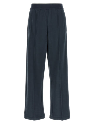 Blue Cotton Joggers (Workout Pants)