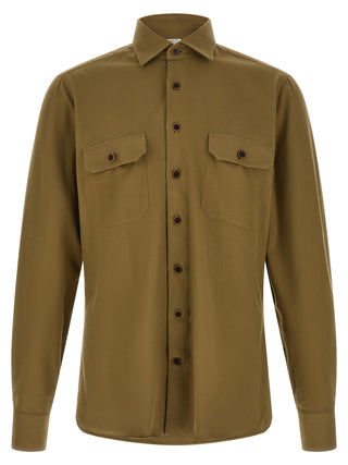 Bicolor Cotton Blouse