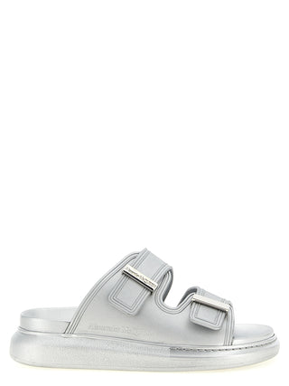 Silver Rubber Slides