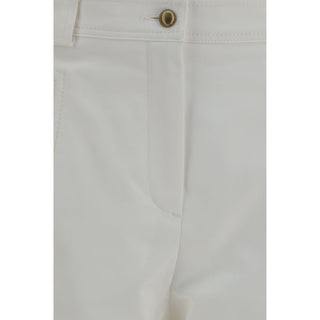 Pantalones cortos blancos de algodón