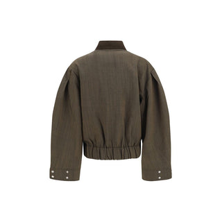 Bicolor Wool Oves Aries Bomber