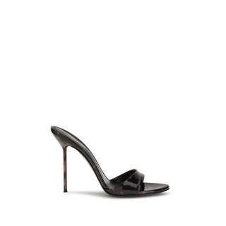 Black Calf Leather Bos Taurus Mules