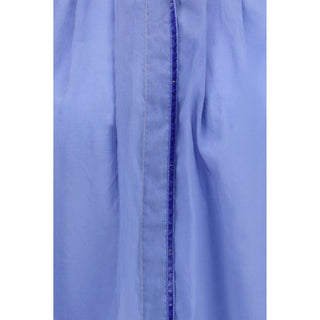 Blue Cotton Blouse