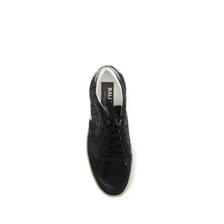 Black Calf Leather Bos Taurus Low Top Sneakers