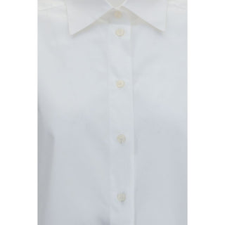White Cotton Dress Shirt