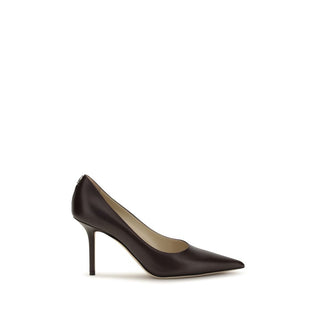 Brown Calf Leather Bos Taurus High Heel Pumps