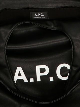 Black Polyethylene Tote Bag