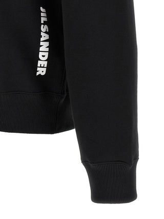 Black Cotton Sweatshirt