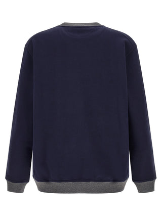 Blue Cotton Sweatshirt