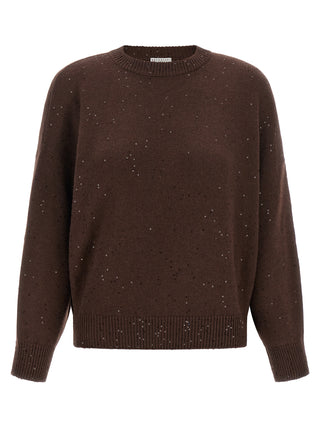 Brown Cashmere Cardigan