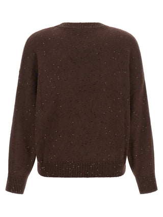 Brown Cashmere Cardigan