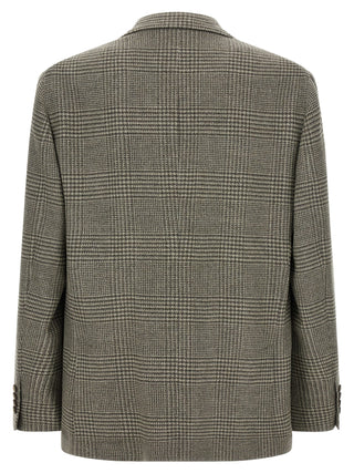 Bicolor Wool Blazer