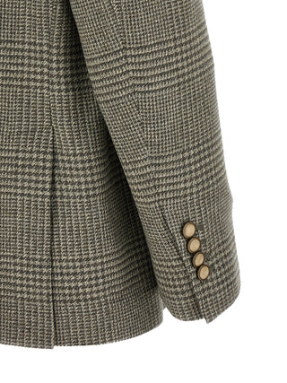 Bicolor Wool Blazer