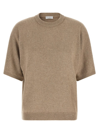 Beige Cashmere Cardigan
