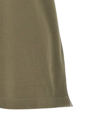 Bicolor Cotton Polo Shirt
