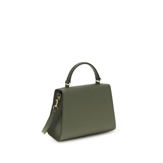 Bicolor Calf Leather Bos Taurus Handbag