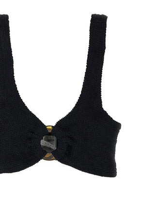 Black Nylon Bikini