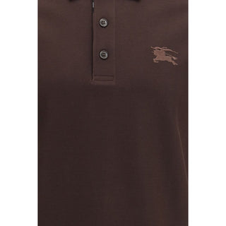 Brown Cotton Polo Shirt